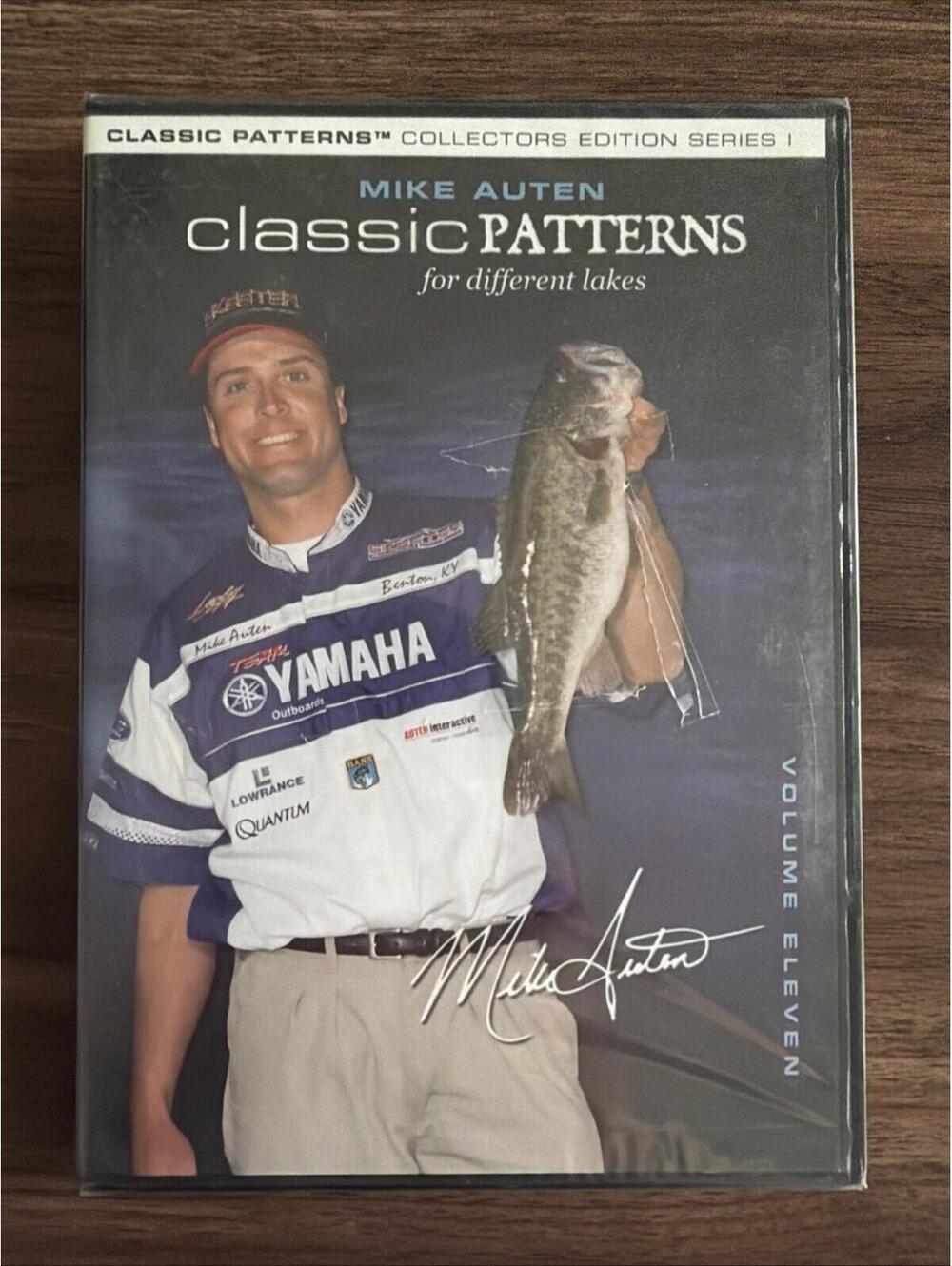 Bass Fishing Classic Patterns Collectors Edition Different Lakes DVD Mike Auten